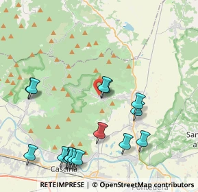 Mappa Via San Giuseppe, 56032 Buti PI, Italia (5.0075)