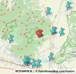 Mappa Via San Giuseppe, 56032 Buti PI, Italia (4.88786)