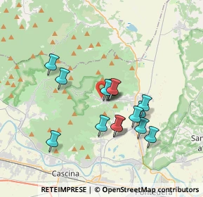 Mappa Via San Giuseppe, 56032 Buti PI, Italia (3.03)