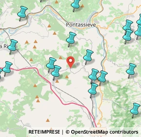 Mappa Via le Corti, 50067 Rignano sull'Arno FI, Italia (6.0395)