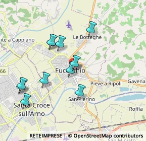 Mappa Via Pietro Martini, 50054 Fucecchio FI, Italia (1.89)
