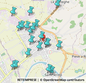 Mappa Via Pietro Martini, 50054 Fucecchio FI, Italia (1.052)