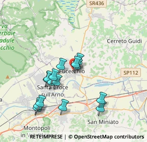 Mappa Via Pietro Martini, 50054 Fucecchio FI, Italia (3.504)