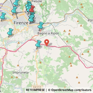 Mappa Via della Torricella, 50012 Antella FI, Italia (6.67214)