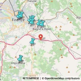 Mappa Via della Torricella, 50012 Antella FI, Italia (4.87545)