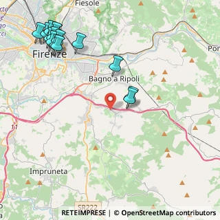 Mappa Via della Torricella, 50012 Antella FI, Italia (5.83)