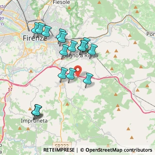 Mappa Via della Torricella, 50012 Antella FI, Italia (4.02647)