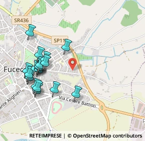 Mappa Via delle Fornaci, 50054 Fucecchio FI, Italia (0.534)