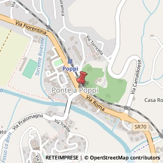 Mappa Via Roma, 75/A, 52014 Poppi, Arezzo (Toscana)