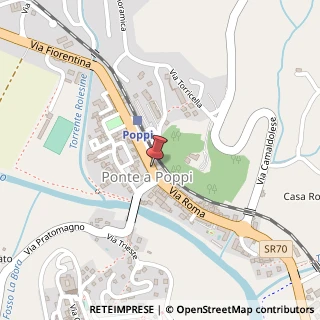 Mappa Via Roma, 65, 52014 Poppi, Arezzo (Toscana)