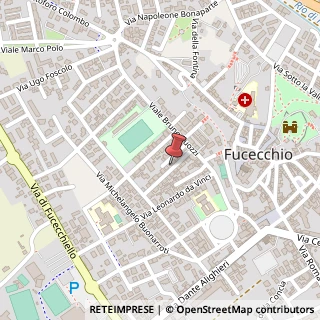 Mappa Via D? Cadolingi, 24, 50054 Fucecchio, Firenze (Toscana)