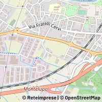 지도 Montelupo Fiorentino