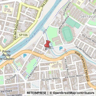 Mappa Via Bisarnella, 61, 50053 Empoli, Firenze (Toscana)
