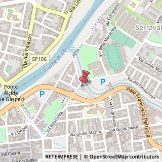 Mappa Via Bisarnella, 52, 50053 Empoli, Firenze (Toscana)