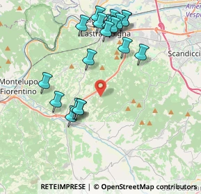 Mappa Via di Codilungo, 50055 Lastra a Signa FI, Italia (4.2815)
