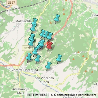 Mappa Via di Codilungo, 50055 Lastra a Signa FI, Italia (1.52727)