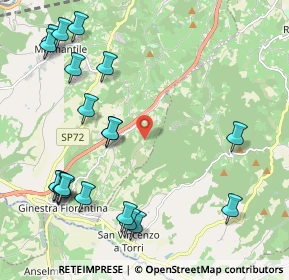Mappa Via di Codilungo, 50055 Lastra a Signa FI, Italia (2.7005)