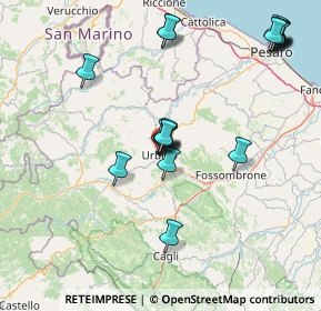 Mappa Via Francesco Budassi, 61029 Urbino PU, Italia (17.13947)