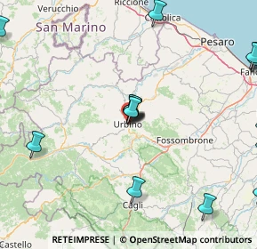 Mappa Via Francesco Budassi, 61029 Urbino PU, Italia (24.284)