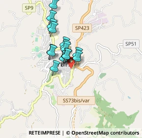 Mappa Via Francesco Budassi, 61029 Urbino PU, Italia (0.61375)