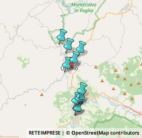 Mappa Via Francesco Budassi, 61029 Urbino PU, Italia (3.08455)