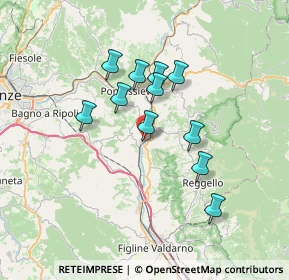 Mappa Piazza Aldo Moro, 50067 Rignano sull'Arno FI, Italia (5.87091)