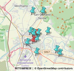 Mappa Via R. Fucini Ghezzano, 56010 San Giuliano Terme PI, Italia (2.99231)