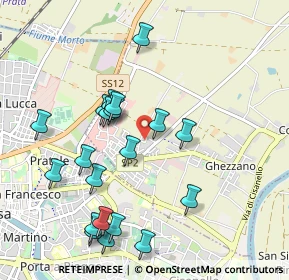 Mappa Via R. Fucini Ghezzano, 56010 San Giuliano Terme PI, Italia (1.0555)