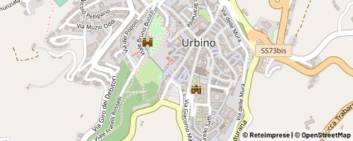 Mappa Urbino