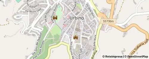 Mappa Urbino