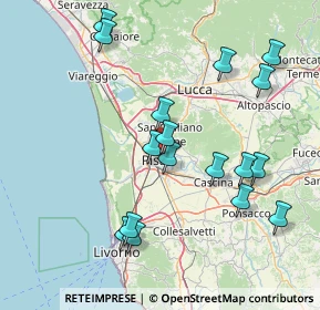 Mappa Via Mahatma Gandhi, 56127 Pisa PI, Italia (16.84529)