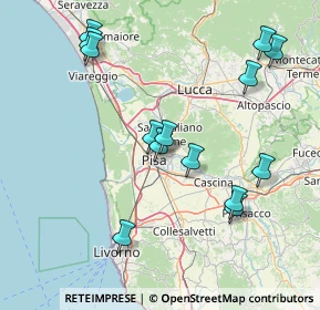 Mappa Via Mahatma Gandhi, 56017 San Giuliano Terme PI, Italia (17.10429)
