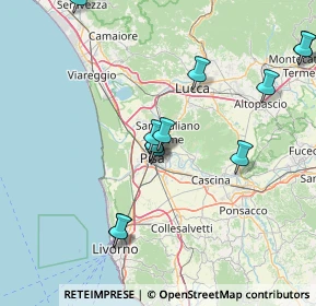 Mappa Via Mahatma Gandhi, 56017 San Giuliano Terme PI, Italia (15.74846)