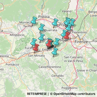 Mappa Via Guido Monaco, 50053 Empoli FI, Italia (10.37)
