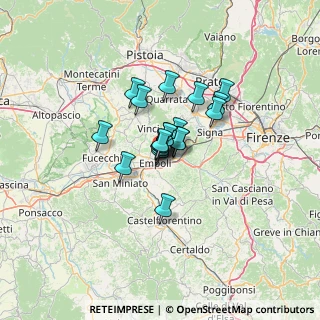 Mappa Via Guido Monaco, 50053 Empoli FI, Italia (7.4785)