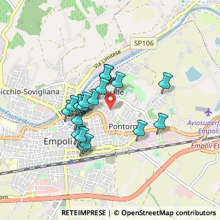 Mappa Via Guido Monaco, 50053 Empoli FI, Italia (0.7435)