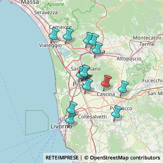 Mappa Ipermercato Carrefour, 56017 San Giuliano Terme PI, Italia (12.48357)