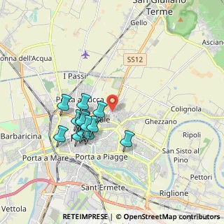 Mappa Ipermercato Carrefour, 56017 San Giuliano Terme PI, Italia (1.64308)