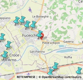 Mappa SP11, 50054 Fucecchio FI, Italia (2.93727)