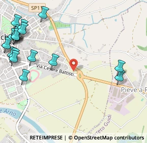 Mappa SP11, 50054 Fucecchio FI, Italia (0.8125)