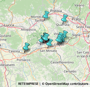 Mappa SP11, 50054 Fucecchio FI, Italia (7.93611)