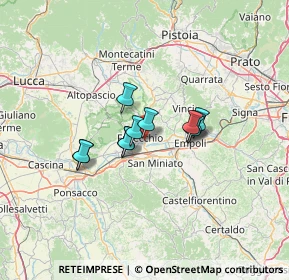 Mappa SP11, 50054 Fucecchio FI, Italia (8.77455)