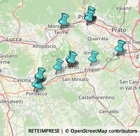 Mappa SP11, 50054 Fucecchio FI, Italia (15.884)