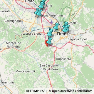 Mappa Via San Zanobi, 50018 Scandicci FI, Italia (8.64333)