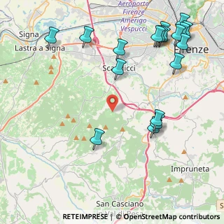 Mappa Via San Zanobi, 50018 Scandicci FI, Italia (5.63833)