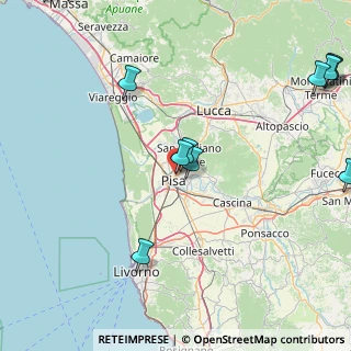 Mappa Via vecchia Lucchese, 56123 Pisa PI, Italia (24.7975)