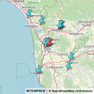 Mappa Via Francesco Rismondo, 56123 Pisa PI, Italia (13.3775)