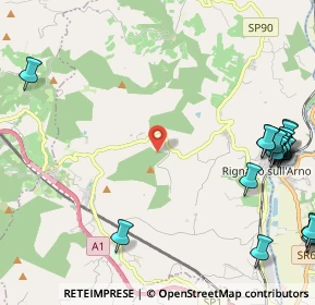 Mappa Strada Senza Nome, 50067 Rignano sull'Arno FI, Italia (3.309)