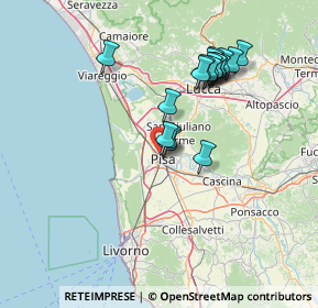 Mappa Via Marinello Nelli, 56122 Pisa PI, Italia (13.59778)