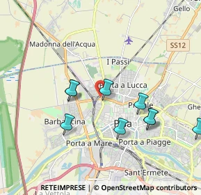 Mappa Via Marinello Nelli, 56122 Pisa PI, Italia (2.71769)
